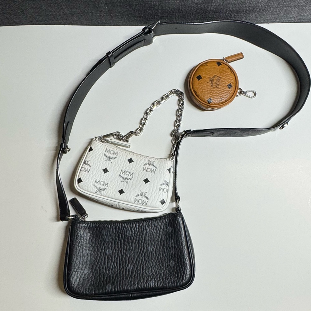 MCM Essential Visestos Original Crossboy Pouch Trio. Limited edition. - Picture 12 of 16